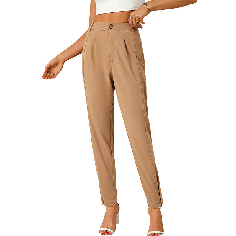 Loose And Comfortable Work Business Formal Wear Suit Pants