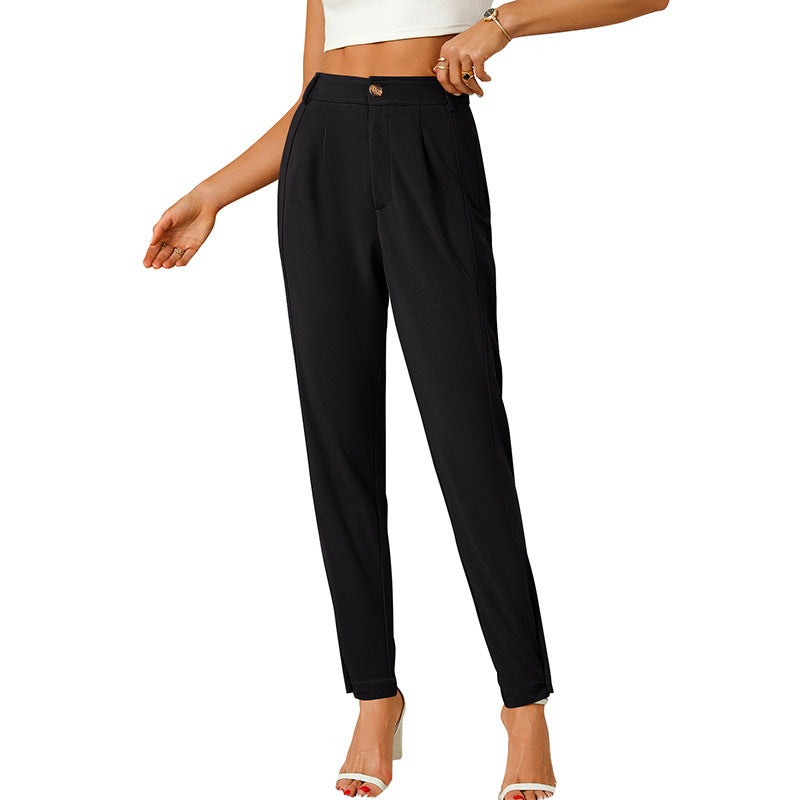 Loose And Comfortable Work Business Formal Wear Suit Pants