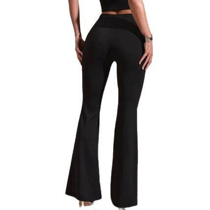 Fashionable Elegant Pleated Slim Casual Flared Pants