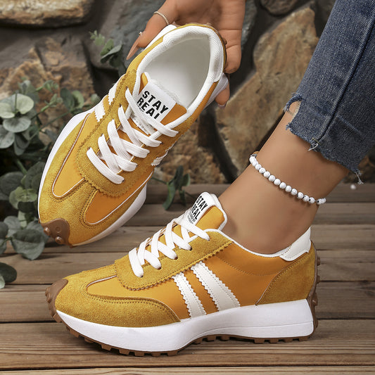 Women's Thick Bottom Student Casual Shoes Breathable Sneaker