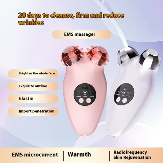 EMS Micro Current Lifting Machine Facial V-line Massager Beauty Instrument