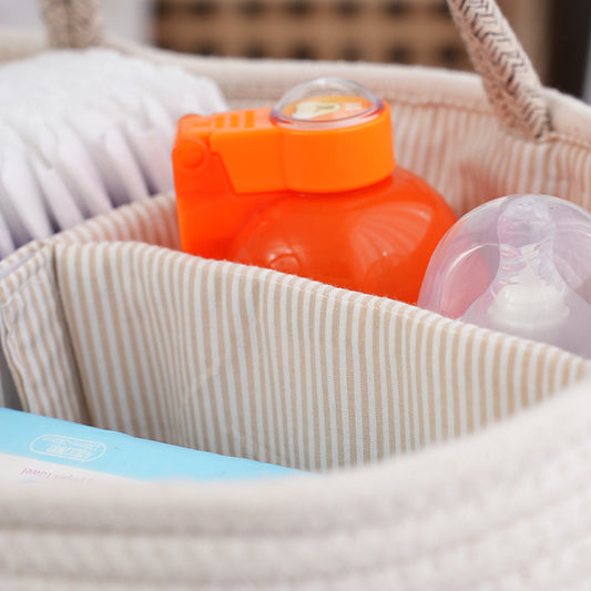 Baby Supplies Portable Compartment Storage Basket