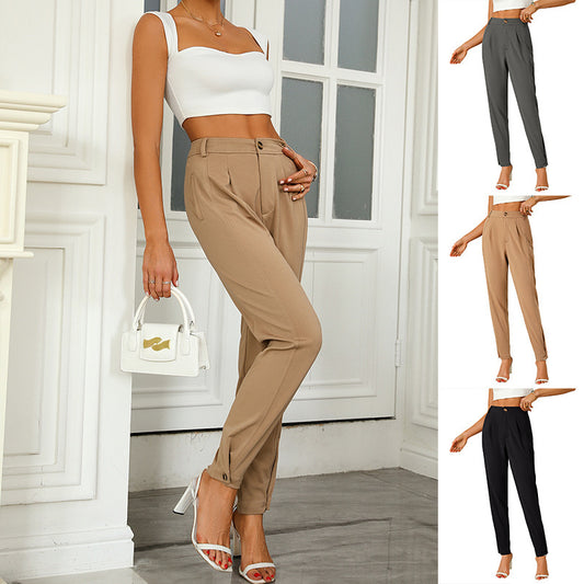Loose And Comfortable Work Business Formal Wear Suit Pants