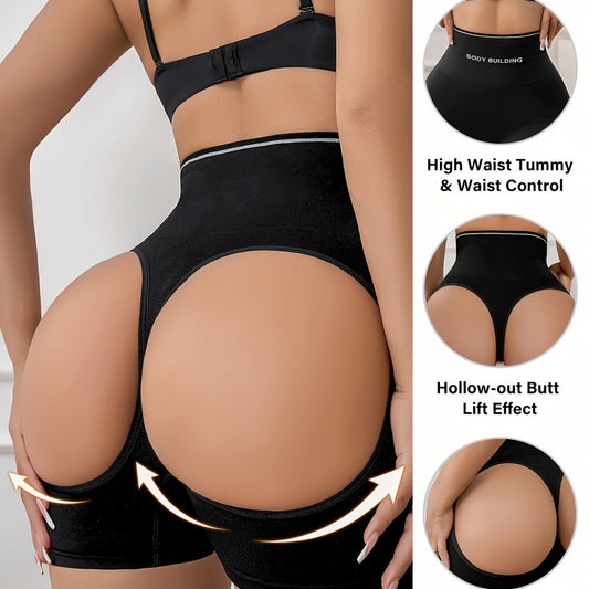 Women's Letter Ribbon Corset Panties
