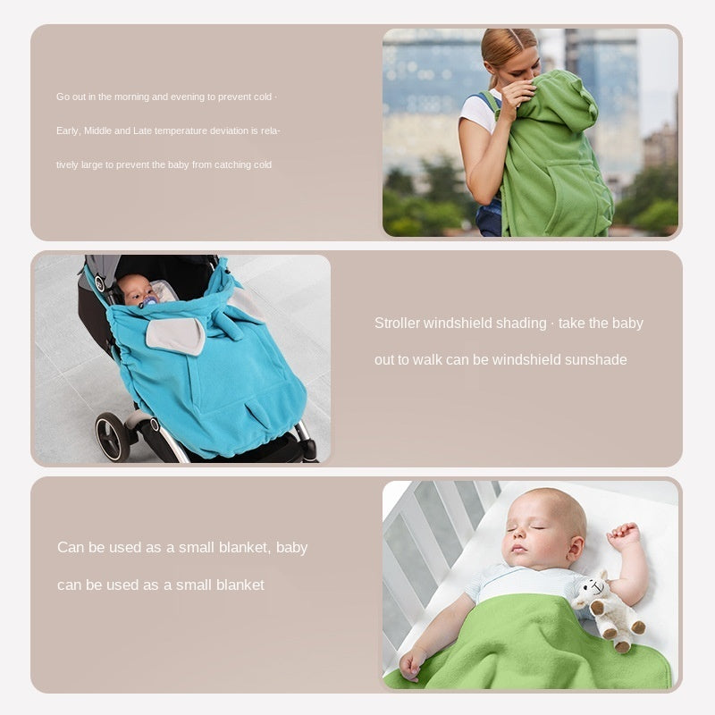 Children's Multi-functional Cartoon Strap Cape