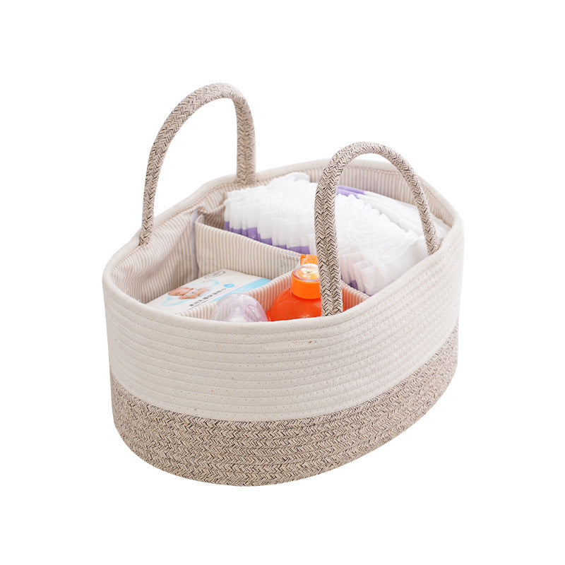 Baby Supplies Portable Compartment Storage Basket
