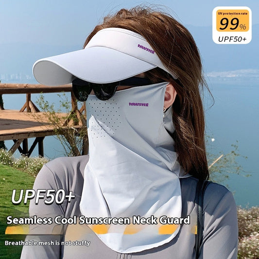 Summer Ice Silk Sun Mask For Men And Women Running Special Mask