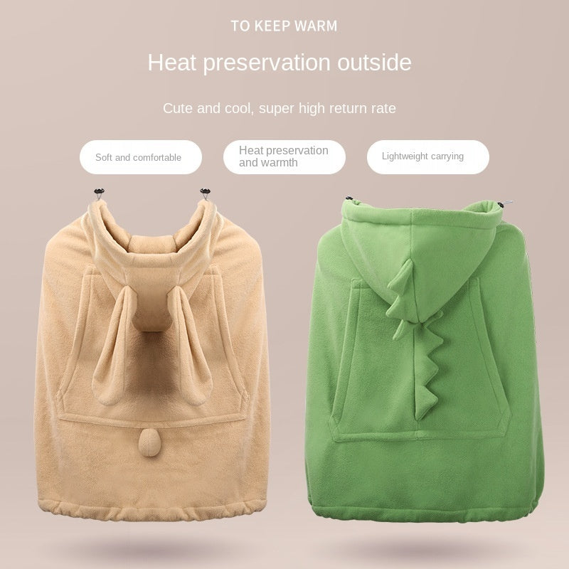 Children's Multi-functional Cartoon Strap Cape